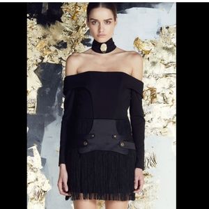 Nwt Asilio fringe metals rick owens style dress 4